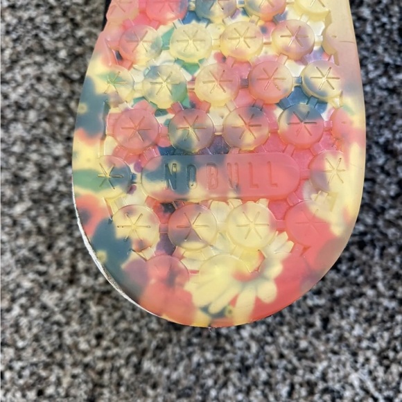 Nobull Mens Black Superfabric Floral Lace Up Training Sneakers Size 12 - Picture 8 of 9